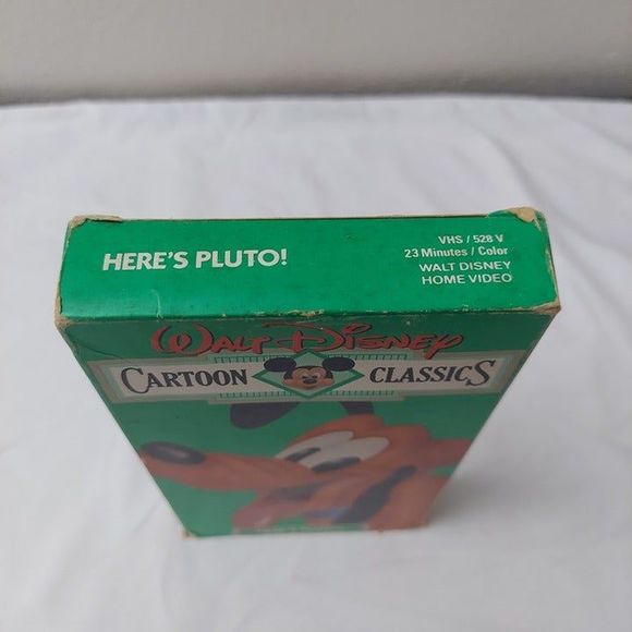 Walt Disney Cartoon Classics Volume 5 Here's Pluto VHS Video Tape 1991 - Picture 5 of 6